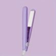 EU Plug Mini Fast-Heating Hair Straightener, Multicolor Clamp, Dual-Use for Straightening & Curling Hair, Fringe/Bangs Styling