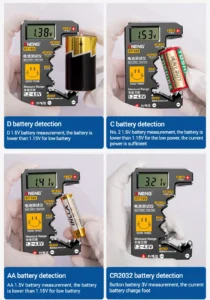 ANENG BT189 Button Cell Battery Tester, 9V, N, D, C, AA, AAA, Universal Household LCD Display Battery Tester, Power Bank Detectors, Tools ANENG BT189 Button Cell Battery Tester, 9V, N, D, C, AA, AAA, Universal Household LCD Display Battery Tester, Power Bank Detectors, Tools