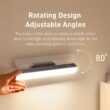 Baseus Night Light, Hanging Magnetic LED Table Lamp, Stepless Dimming Desk Lamp, Rechargeable for Cabinet, Bedroom, Kitchen Light