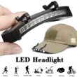Super Bright LED Headlamp, Clip-On Cap Hat Torch, for Outdoor Fishing, Camping, Hunting