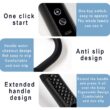 Smart Electric Fascia Massager – Handheld Deep Tissue Muscle Massager for Back and Body, Home Use