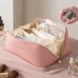 Makeup Organizer, Female Toiletry Kit Bag, Make Up Case, Cosmetic Bag, Organizer Bag for Travel