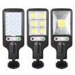 Solar Outdoor LED Wall Light, Human Body Induction, Waterproof, 3 Modes for Garden, Terrace, Garage, Courtyard, Street Lighting