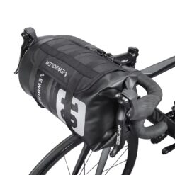 NEWBOLER New Bike Front Tube Bag, Waterproof Bicycle Handlebar Basket Pack, Cycling Front Frame Pannier, Bicycle Accessories