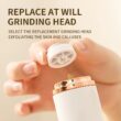 HOMFISH Electric Foot Grinder, Automatic Foot Callus Rubbing Pedicure, Dead Skin Callus Remover, Foot Beauty Machine