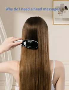 Electric Spray Massage Comb, Hair Growth Vibration Head Massager Brush, LED Anti-Hair Loss Scalp Liquid Medicine Atomizing Comb