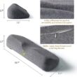 Cervical Pillow, Memory Foam Contour Pillow, Bed Pillows for Side Sleeper Ergonomic Orthopedic Sleeping Pillow, Neck Pillow