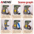 ANENG BT189 Button Cell Battery Tester, 9V, N, D, C, AA, AAA, Universal Household LCD Display Battery Tester, Power Bank Detectors, Tools ANENG BT189 Button Cell Battery Tester, 9V, N, D, C, AA, AAA, Universal Household LCD Display Battery Tester, Power Bank Detectors, Tools