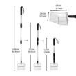 Chicken Coop Rake, Retractable Cat Litter Scoop, Chicken Coop Cleaning Tools, Poop Shovel, Garden Separating Poop & Debris Tools