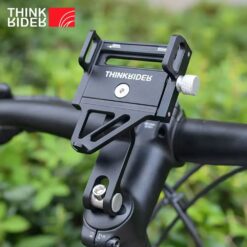 ThinkRider MTB Phone Mount Stand, Bicycle Holder, 270° Rotatable Aluminum Adjustable Bike Phone Holder, Non-Slip