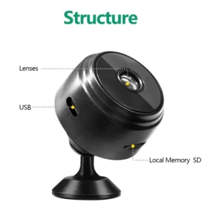 A9 WiFi Mini Camera, Wireless Video Recorder, Security Protection Camera, Smart Home Monitoring Camera for Infants and Pets