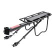 Mountain Bike Carrier with Reflective Plate, Riding Equipment, Quick Disassembly, Aluminum Alloy Bicycle Rear Shelf