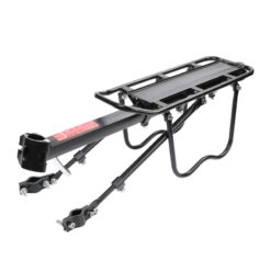 Mountain Bike Carrier with Reflective Plate, Riding Equipment, Quick Disassembly, Aluminum Alloy Bicycle Rear Shelf