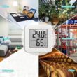 Indoor Mini Temperature and Humidity Meter, Bedroom Temperature Meter, Portable Electronic Digital Display