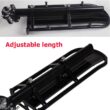 9KG Bicycle Luggage Carrier, Bike Rack, Aluminum Alloy Cargo Rear Rack Shelf, Cycling Seatpost Bag Holder Stand, MTB Install Tools 9