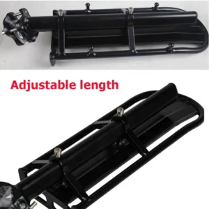 9KG Bicycle Luggage Carrier, Bike Rack, Aluminum Alloy Cargo Rear Rack Shelf, Cycling Seatpost Bag Holder Stand, MTB Install Tools 9