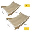 Wooden Cat Scratching Pads, Multifunction Cats Sleeping Bed, Detachable Wear-Resistant Cat Scratch Board, Kitten Grinding Cats Toys