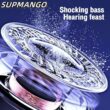 S12 Wireless Bluetooth Speaker, Powerful Portable Subwoofer with LED Lights, Car Audio Bass MP3 Player Sound System