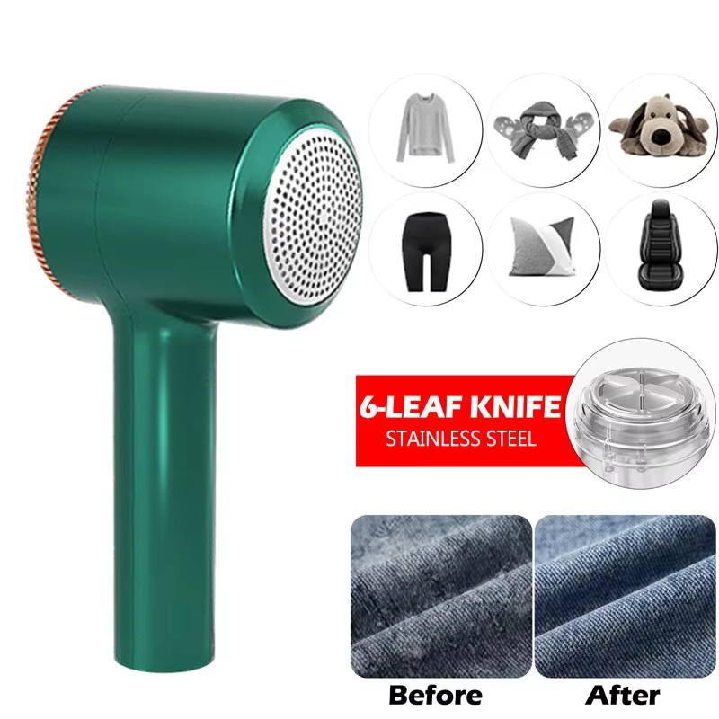 Lint Remover For Clothes, USB Electric Rechargeable Hair Ball Trimmer, Fuzz Clothes Sweater Shaver, Reels Removal Device Lint Remover For Clothes, USB Electric Rechargeable Hair Ball Trimmer, Fuzz Clothes Sweater Shaver, Reels Removal Device - Image 5