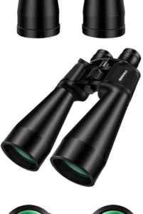 BORWOLF 20-60X70 Binoculars, High Magnification, Long-Range Zoom, 60× Hunting Astronomical Telescope, HD Professional Zoom