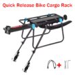 Quick Release, Adjustable Bike Bicycle Cargo Rack, Rear Rack for MTB, Road Bicycle, Luggage Carrier with Mudguard Quick Release, Adjustable Bike Bicycle Cargo Rack, Rear Rack for MTB, Road Bicycle, Luggage Carrier with Mudguard
