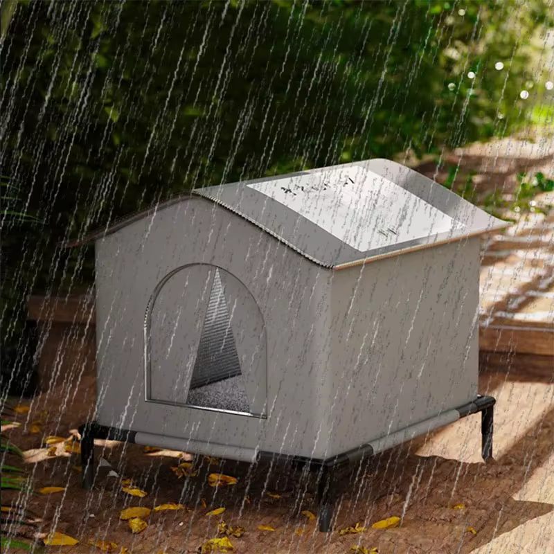 Stray Cat, Dog House, Waterproof Outdoor Winter Warm Pet Cave, Sleeping Beds, Home Foldable Washable for Small Dog, Puppy Supplies Stray Cat, Dog House, Waterproof Outdoor Winter Warm Pet Cave, Sleeping Beds, Home Foldable Washable for Small Dog, Puppy Supplies - Image 9