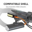 CYCLAMI RVL01 Bicycle Headlight, Daytime Front Light, 5000mAh Bike Safety Visibility, Cycling Light for Garmin, XOSS, IGS Charging