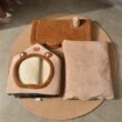 Foldable Pet House, Removable, Washable Cat House, Puppy Cave Sofa, Pet Bed House for Extra Small Dogs, Small and Medium Cats
