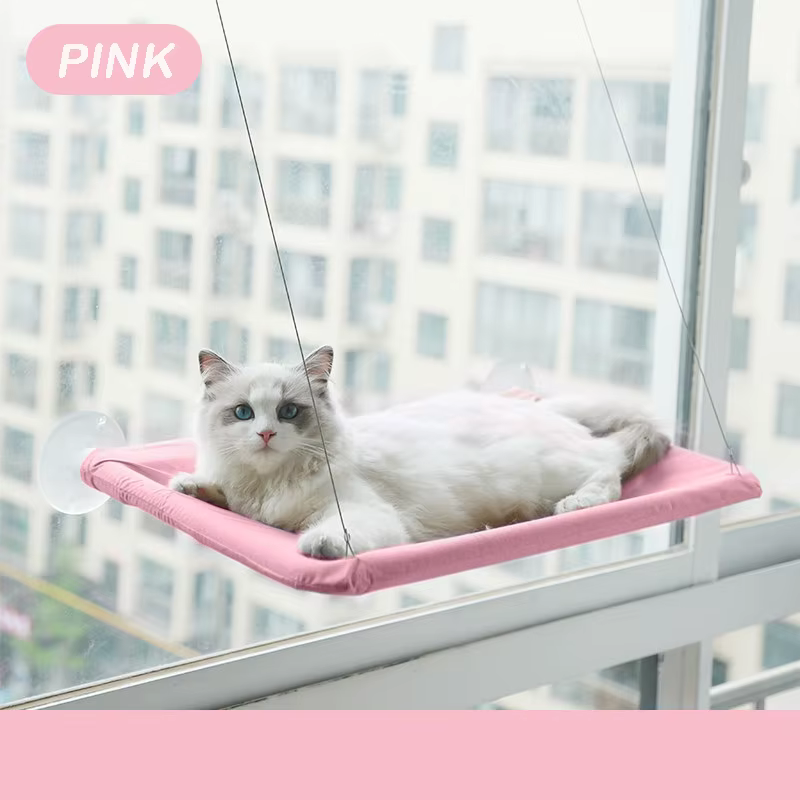 Pet Cat Hammock, Aerial Hanging Cat Bed, Cats Bed House, Kitten Climbing Frame, Sunny Window Seat Nest, Bearing 20kg Pet Cat Hammock, Aerial Hanging Cat Bed, Cats Bed House, Kitten Climbing Frame, Sunny Window Seat Nest, Bearing 20kg - Image 2