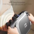 Professional Deep Tissue Massage Gun 12 Heads 9 Speeds - 42kg Thrust High Power Percussion Muscle Massager for Back & Neck Pain Relief - Cordless