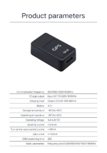 Motorcycle Car GPS Tracker GF07, Mini Tracking Locator, Magnetic Vehicle Tracker, Locator for Pets, Child, Elderly, GPS Position App Motorcycle Car GPS Tracker GF07, Mini Tracking Locator, Magnetic Vehicle Tracker, Locator for Pets, Child, Elderly, GPS Position App
