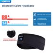 Bluetooth Earphones, Sports Sleeping Headband, Elastic Wireless Headphones, Music Eye Mask, Wireless Bluetooth Headset Headband