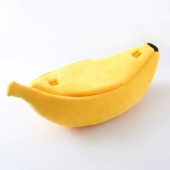 Winter Banana Cat Bed House, Funny Cute Cozy Cat Mat Beds, Warm Durable Portable Pet Basket Kennel, Dog Cushion, Cat Supplies