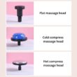 Professional Level Muscle Massage Gun, Relaxation Intelligent Exercise Fitness Massager, Cold and Hot Compress Fascia Gun, 6 Heads