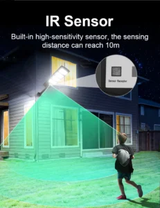 100000LM 4000W/2000W/500W Powerful Solar LED Light, Outdoor Motion Sensor Solar Lamp, Garden, Street, Wall Lamp