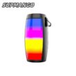 S12 Wireless Bluetooth Speaker, Powerful Portable Subwoofer with LED Lights, Car Audio Bass MP3 Player Sound System