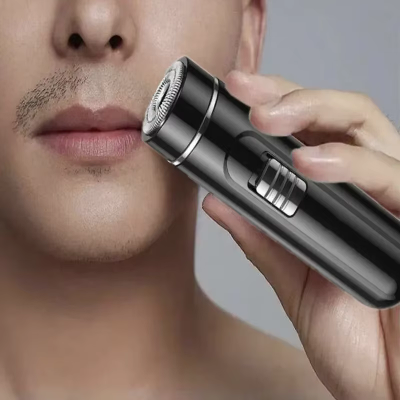 Compact & Convenient Electric Razor for Men, USB Rechargeable, Wet & Dry, Perfect for Home, Car & Travel Compact & Convenient Electric Razor for Men, USB Rechargeable, Wet & Dry, Perfect for Home, Car & Travel