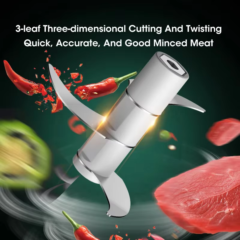250ml Garlic Masher, Electric Kitchen Food Chopper, USB Portable Meat Grinder, Vegetable Chopper for Kitchen Gadgets 250ml Garlic Masher, Electric Kitchen Food Chopper, USB Portable Meat Grinder, Vegetable Chopper for Kitchen Gadgets - Image 3