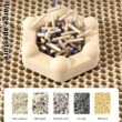 1Pc Large Size Cat Litter Mat, Advanced Honeycomb Double Layer Design, Urine Waterproof, Easy Cleaning, Scatter Control, Stay Clean