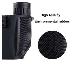 COMET Binoculars 10X25, Long Range Pocket HD Telescope, Folding Compact BAK4 Prism Binocular, Optical Scope FMC Lens for Hunting