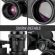 Baigish 8x30 Russian Binoculars, Full Metal Structure Glasses, Professional Military Waterproof Telescope, Leather Bag for Hunting