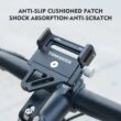 ThinkRider MTB Phone Mount Stand, Bicycle Holder, 270° Rotatable Aluminum Adjustable Bike Phone Holder, Non-Slip ThinkRider MTB Phone Mount Stand, Bicycle Holder, 270° Rotatable Aluminum Adjustable Bike Phone Holder, Non-Slip