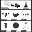 BORWOLF 70400 Professional High-Definition Astronomical Telescope, 333X, To See the Moon and Stars, Bird Watching Monocular