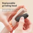 HOMFISH Electric Foot Grinder, Automatic Foot Callus Rubbing Pedicure, Dead Skin Callus Remover, Foot Beauty Machine