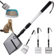 Chicken Coop Rake, Retractable Cat Litter Scoop, Chicken Coop Cleaning Tools, Poop Shovel, Garden Separating Poop & Debris Tools