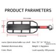 Mountain Bike Carrier with Reflective Plate, Riding Equipment, Quick Disassembly, Aluminum Alloy Bicycle Rear Shelf