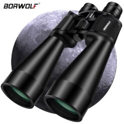 BORWOLF 20-60X70 Binoculars, High Magnification, Long-Range Zoom, 60× Hunting Astronomical Telescope, HD Professional Zoom