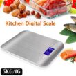 Digital Kitchen Scale, LED Stainless Steel, High-Precision Electronic Scales, Home Jewelry Food Weighing