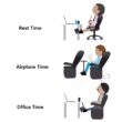 Airplane Footrest, With Adjustable Strap, Portable Hammock Leg Rest, Perfect Travel Accessories