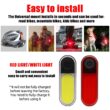 5 Modes Light, Bicycle Rear Light, Waterproof Bike Light, COB USB Rechargeable, MTB Bike Taillights for Cycling Safety 5 Modes Light, Bicycle Rear Light, Waterproof Bike Light, COB USB Rechargeable, MTB Bike Taillights for Cycling Safety
